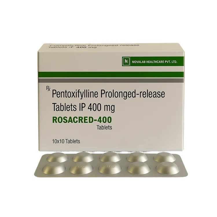 Trental 400 Tablet (Pentoxifylline 400mg)